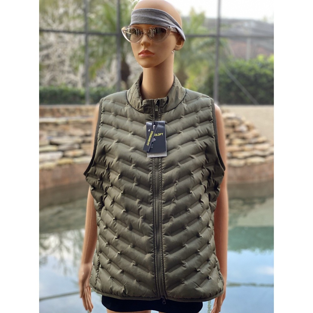 Nike AeroLoft Repel Vest Women's Large Green New with Tags